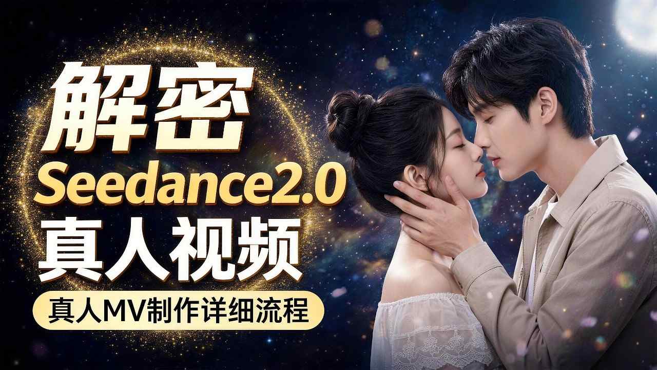 Seedance 2.0解密教程：零基础制作真人MV全流程-小明副业导航站