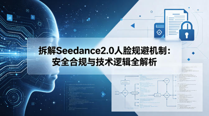 拆解Seedance2.0人脸规避机制：安全合规与技术逻辑全解析-小明副业导航站