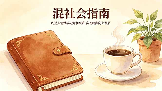付费文章：混社会指南，吃透人情世故与竞争本质，实现稳步向上发展-小明副业导航站