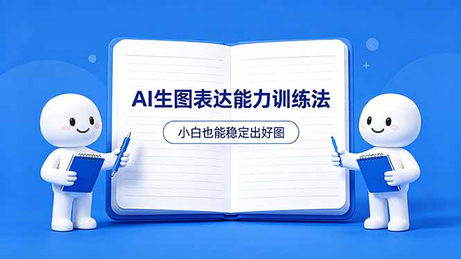 AI生图不是做漂亮图，而是表达能力。这套方法让小白也能稳定出好图-小明副业导航站