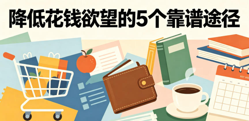 付费文章:降低花钱欲望的5个靠谱途径-小明副业导航站